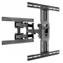Suporte de parede para TV ART para LCD/LED 40–75 polegadas até 45 kg, inclinável e orientável, altura 52–380 mm, máx. VESA 600x400