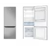 Amica FK244.4X(E) frigorífico combinado de instalação livre, congelador em baixo, frigorífico de 153 l, congelador de 52 l, FrostControl, classe energética E