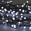 Fio de luzes LED Extralink 200 lâmpadas branco frio, diâmetro 3+ mm, comprimento 16 m