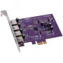 Placa PCIe Sonnet Allegro USB3.0 (4 portas Macintosh/Windows) (USB3-4PM-E)