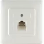 Tomada de parede ShiverPeaks 74221 — ligação UAE 1x8 com moldura metálica