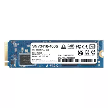 Disco SSD Synology 400 GB M.2 PCI Express 3.0 NVMe SNV3410