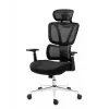 Cadeira de escritório mark adler Expert 4.6 preta giratória MA-EXPERT 4.6 preta, estofamento preto, funções ajustáveis