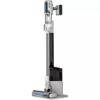 Sharkclean BU3521EU aspirador vertical/escova elétrica aspirador vertical 2-em-1 bateria a seco sem saco 21,6 W azul, branco