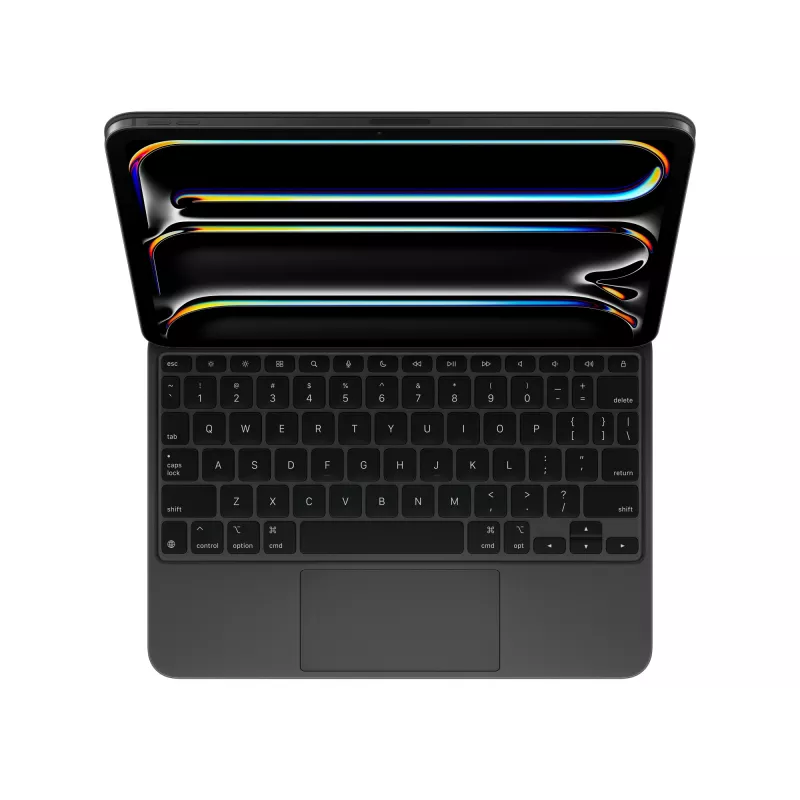 Magic Keyboard para iPad Pro 11 polegadas (M4/M5) - Inglês (EUA) - Preto