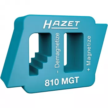 Magnetizador/desmagnetizador Hazet 810MGT – ferramenta de mão compacta para magnetizar e desmagnetizar pontas