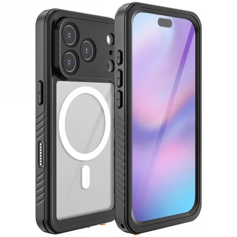 Capa impermeável 4smarts Stark para Apple iPhone 17 Pro compatível com MagSafe (541583)