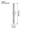Candeeiro de parede LED Activejet AJE-CHARLIE NW