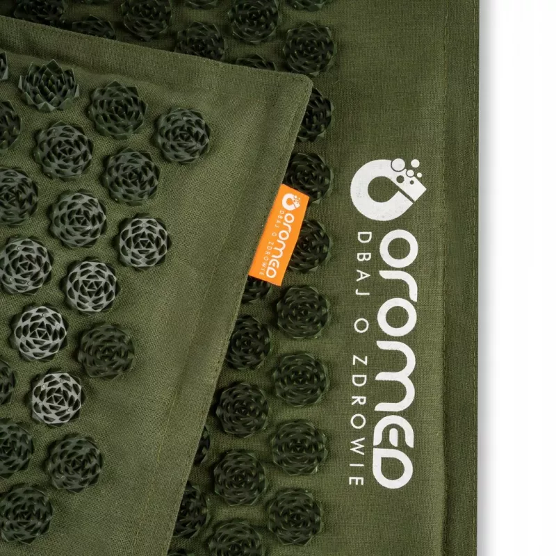 Tapete de acupressão ORO-HEALTH, cor verde