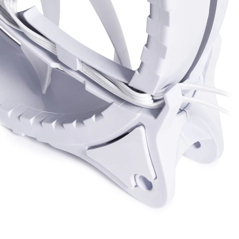 Alphacool Rise Aurora 24850 ventoinha de caixa PWM de 120 mm, 120x120x25 mm, branco