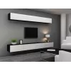 Cama conjunto de armários de sala VIGO 13 preto/branco brilhante