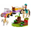 LEGO Friends Conjunto de brincar com reboque de cavalos e póneis 42634