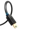 Cabo USB Ugreen - Mini-USB 480 Mbit/s 3 m US132 (preto)