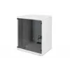 DIGITUS Compact Series DN-19 12-U-S-1 - Armário de parede - cinzento-claro, RAL 7035 - 12U - 48,3 cm (19