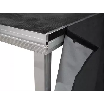 Cortina Roadinger BE-1 80x200 cm da Roadinger – cortina de palco de uma peça, dimensões 80×200 cm