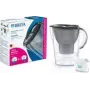 Jarra com filtro de água BRITA Marella graphite com 1 cartucho ALL-in-1 e 1 cartucho Extra Lime