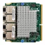 Super Micro Supermicro AOC-MTG-i4S - adaptador de rede - 10 Gigabit SFP+ x 4 (AOC-MTG-I4S-O)