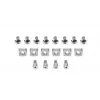 Conjunto de calhas de montagem ARMAC R/0019 para armários de 19 polegadas – calhas ajustáveis para montagem em rack