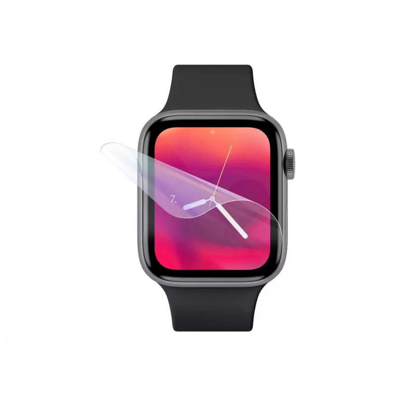 Película protetora FIXED para Apple Watch Series 10 46 mm – transparente, fina, anti-riscos