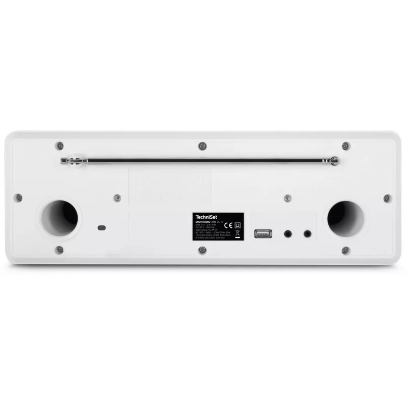 TechniSat DigitRadio 370 CD IR rádio DAB leitor de CD / MP3 leitor digital rádio de internet recetor de áudio Bluetooth 10 Watt
