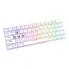 Teclado mecânico Whiteout X2, Brown Outemu, Hot Swap Savio Savgk-whit