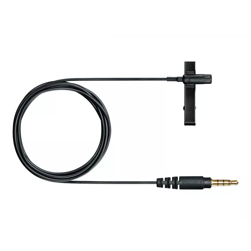 Microfone lavalier Shure MVL para smartphone ou tablet | Shure