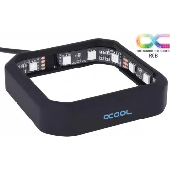 Moldura Alphacool Aurora XPX RGB - preto (12893)