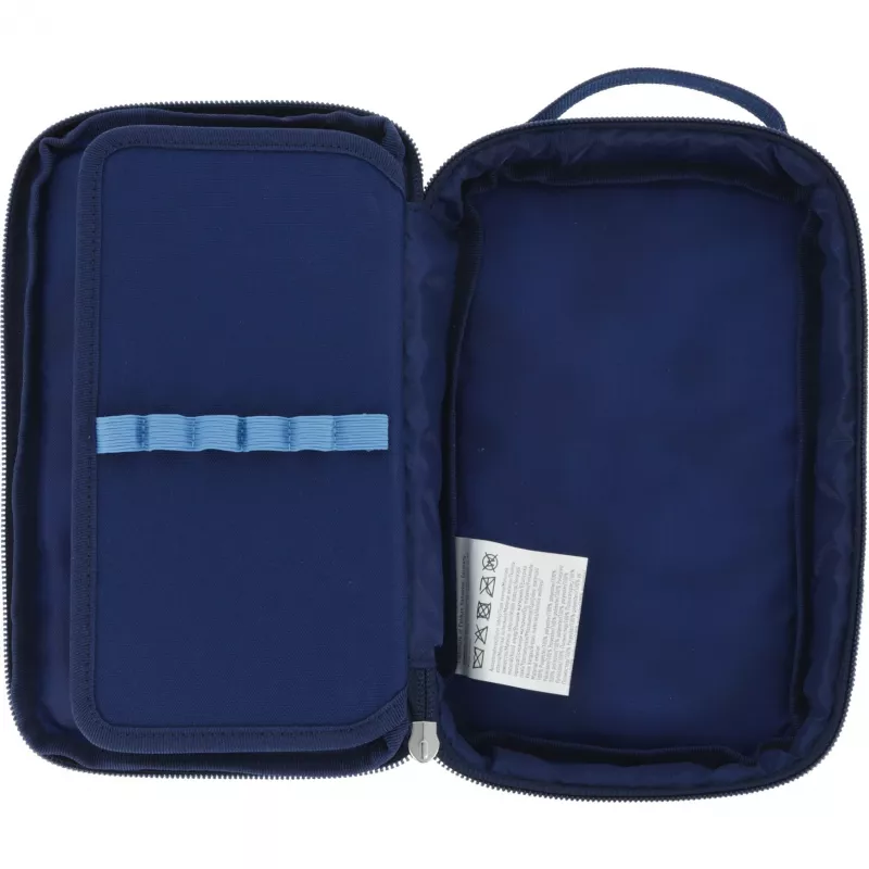 Estojo de lápis Herlitz 2 Go CamoBlue poliéster azul 210x130x60mm