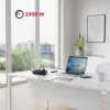 Extensão elétrica MACLEAN MCE393 B — 4 tomadas, 3×USB, 110–240 V, 2500 W, cabo de 3 m, preto