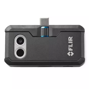 Câmara térmica FLIR FP3IC 160×120 px, 8,7 Hz, NETD 150 mK, -20–400 °C, USB-C, caixa metálica