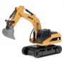 Escavadora modelo RC Amewi 22744 escala 1:64, motor elétrico, LiPo 200 mAh, para crianças a partir dos 6 anos