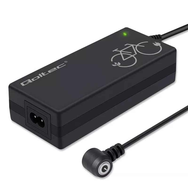 Carregador QOLTEC Mi4 Magnetic TIP para bicicleta elétrica 36V/42V 2A