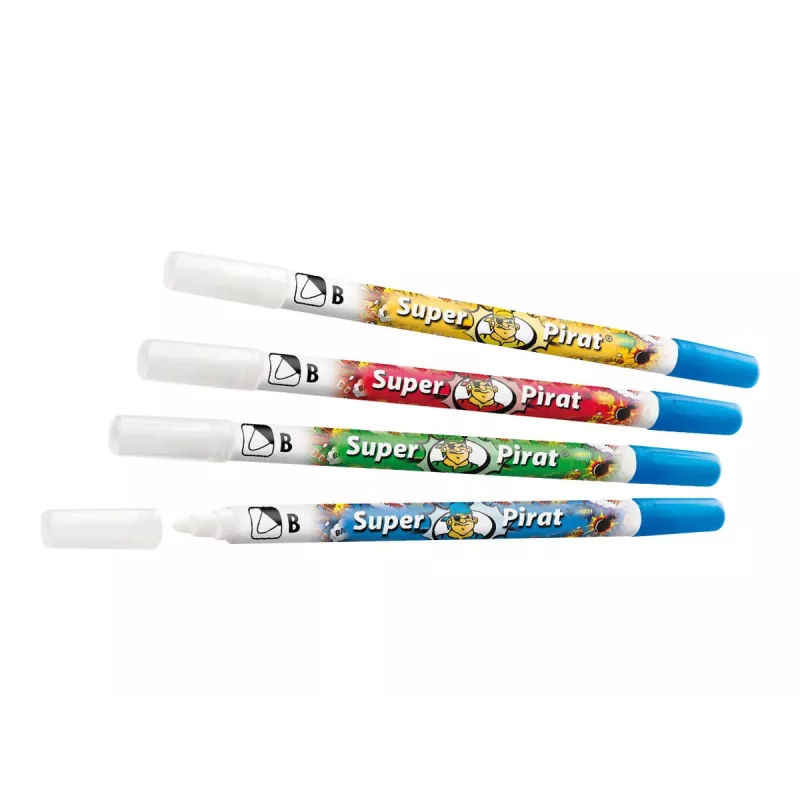 Borracha Pelikan Super-Pirat F/B multicolor 2 unid.