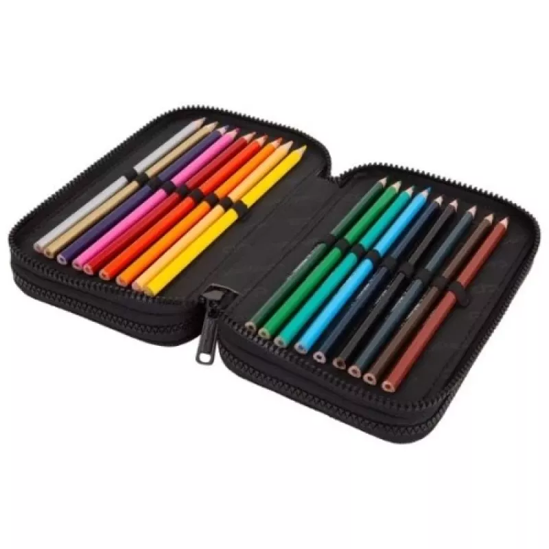 Estojo de Três Andares com Acessórios CoolPack Jumper 3 DIARY