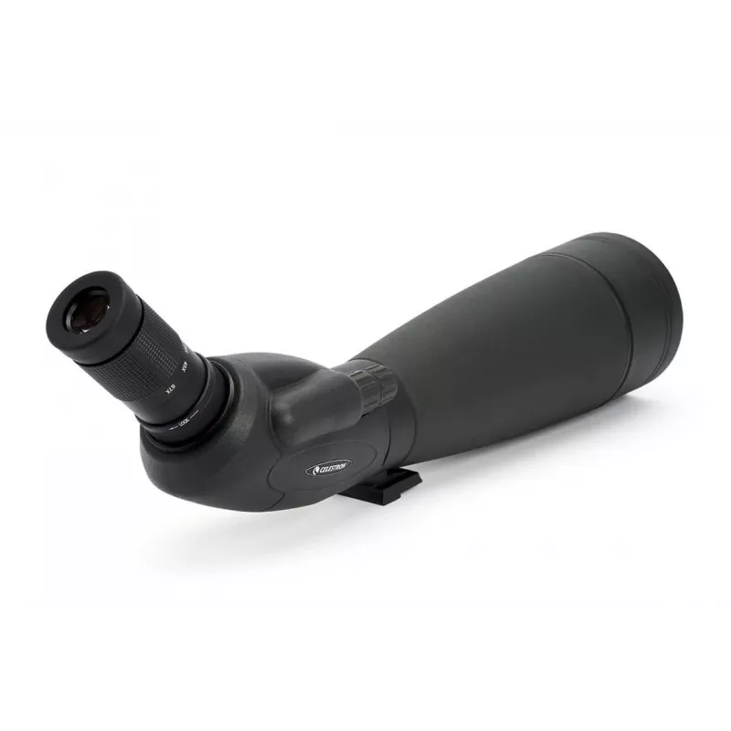 Celestron TrailSeeker 100-45 graus Telescópio 67x BaK-4 preto