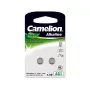 Pilha botão alcalina CAMELION AG1 / LR60 / LR621 / 364, 1,5 V, pack de 2
