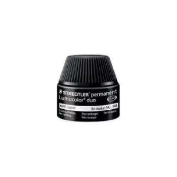Recarga de marcador Staedtler Lumocolor 488 48-9 preto 30 ml