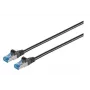 Cabo de rede Microconnect B-SFTP605S preto 5 m Cat6 S/FTP (S-STP)