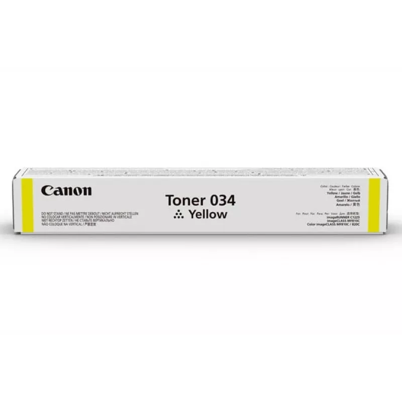 Toner Canon 034 1 unid. original amarelo