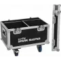 Flightcase Roadinger para 2x Spark Master com rodas – mala de proteção