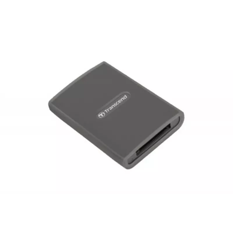 Transcend RDE2 Leitor de cartões USB 3.2 Gen 2 Type-C Cinzento