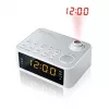 Relógio Muse M-178 PW digital prateado branco