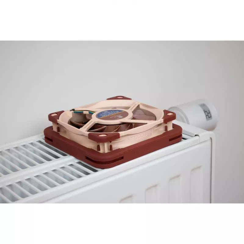 Lábio de vedação Noctua NV-MPG1-12.brown para ventoinhas de 120 mm — multiusos castanho