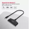 UNITEK Y-1096A adaptador USB-C para SATA III para HDD/SSD de 2,5 polegadas