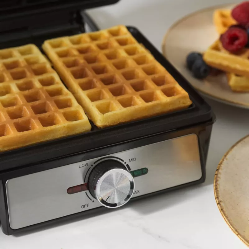 Salter EK5848VDE máquina de waffles funda