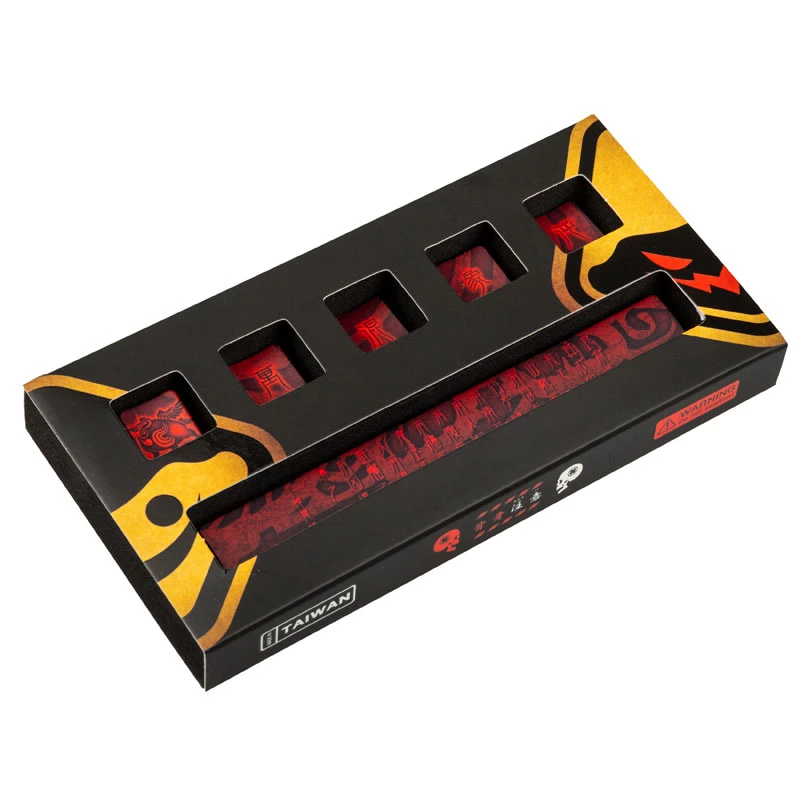 Conjunto de keycaps Traitors Hundun PBT dye-sub 5 lados TRDHU6124