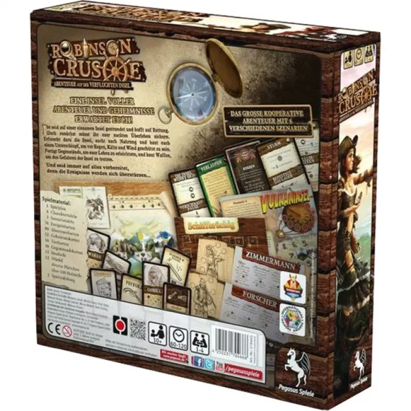 Robinson Crusoe - Adventure on the Cursed Island, jogo de tabuleiro