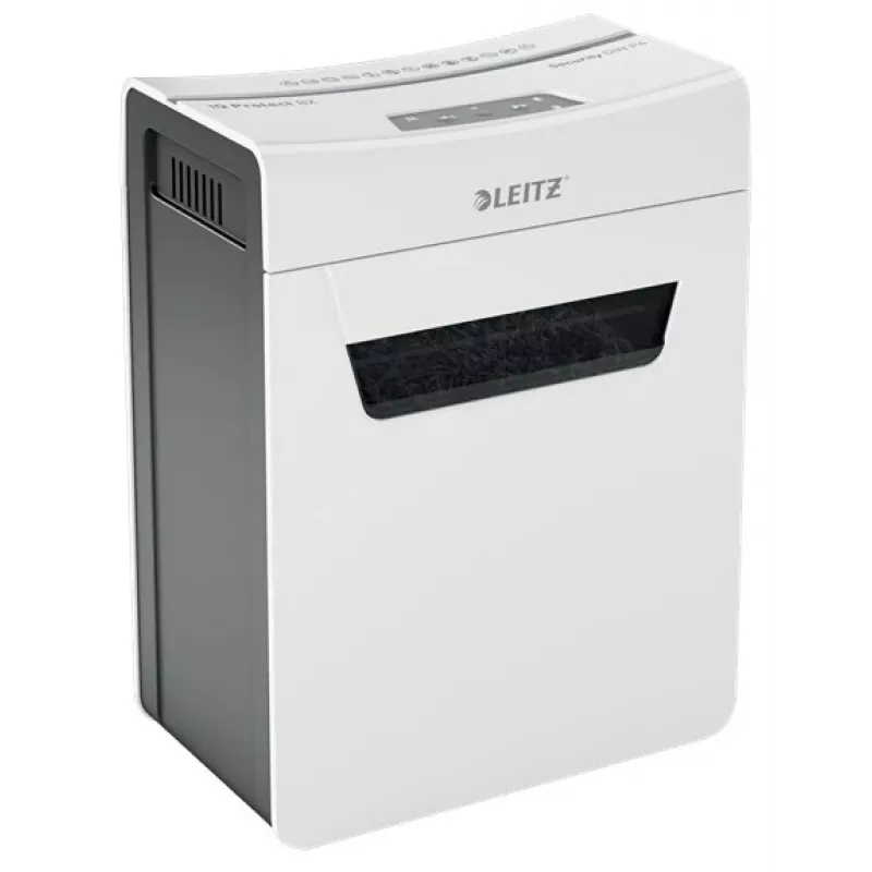 Destruidora de documentos Leitz IQ Protect Premium 8X P4, 4 x 40 mm, 14 L, 125 folhas, 55 dB, Touch, 8 folhas