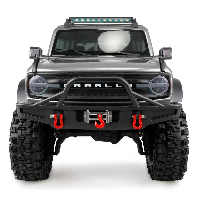Crawler radiocontrolado Amewi AMXRock Caballo 4WD 1:10 cinzento metálico