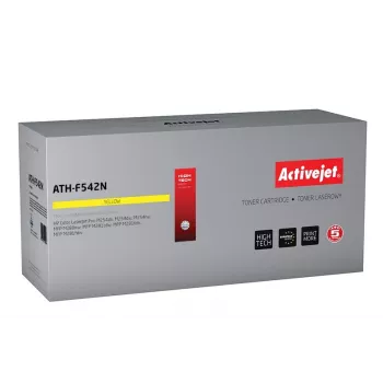 Activejet ATH-F542N toner (substituto do HP 203A HP203A CF542A CRG 054 CRG054; Supreme; 1300 páginas; amarelo)